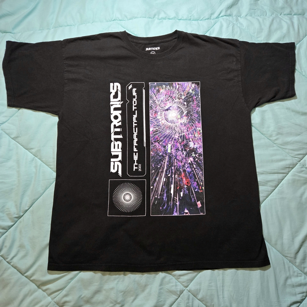 Subtronics 2022 The Fractal Tour T-Shirt - Festival Vibes